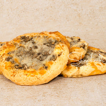 Load image into Gallery viewer, Mushroom & Garlic Brioche Sciachiatta 4 Pack 680g