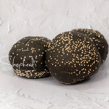 Load image into Gallery viewer, Charcoal Milk Buns 6 Pack 480g