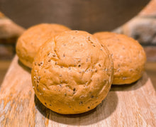 Load image into Gallery viewer, Burger Rolls Quinoa Round 6 Pack 480g
