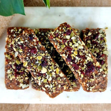 Load image into Gallery viewer, Fig & Cranberry Bars (GF DF V) 6 Pcs 420g