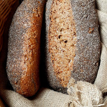 Load image into Gallery viewer, Chia & Rye Sourdough 1.1kg