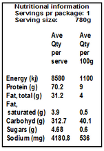 Load image into Gallery viewer, Wholemeal Sourdough 780g