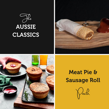 Load image into Gallery viewer, The 'Aussie Classics' Pie & Sausage Roll Pack